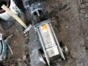 40口徑，配7.5KW電機(jī)，316L材質(zhì)立式多級泵