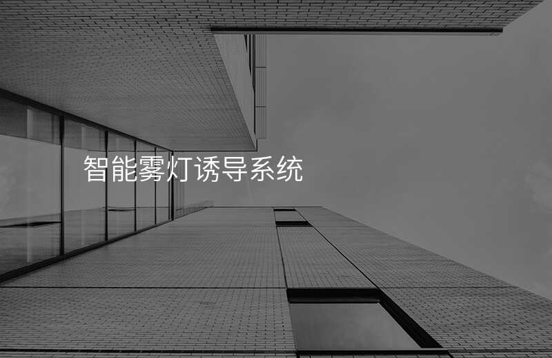  智能霧燈誘導(dǎo)系統(tǒng)